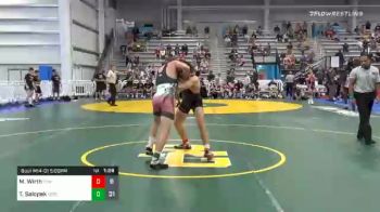 160 lbs Prelims - Matthew Wirth, T And T Wrestling vs Tony Salopek, Young Guns Red