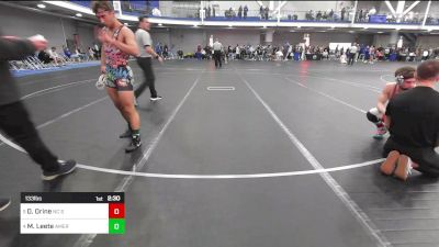 133 lbs Quarterfinal - Draegen Orine, NC State - UnAttached vs Maximilian Leete, American University-Unattached