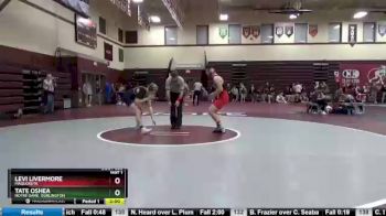 132 lbs Round 3 - Tate Oshea, Notre Dame, Burlington vs Levi Livermore, Maquoketa