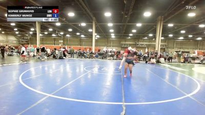 145 lbs Rr Rnd 4 - Sophie Grunhuvd, Lebanon Die Hard Wrestling - GHSE vs Kimberly Munoz, South Hills Wrestling Academy - GHSE