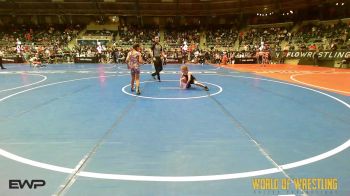 72 lbs Consi Of 8 #1 - Olivia Avallon, Salem Elite Mat Club vs Rori Ybarbo, VICI Wrestling