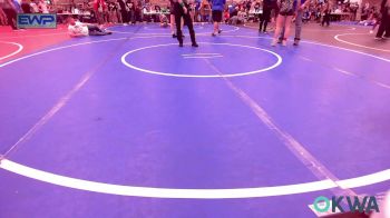 110-117 lbs Final - Charlee Jones, Vinita Kids Wrestling vs Jadyn Majors, Grove Takedown Club