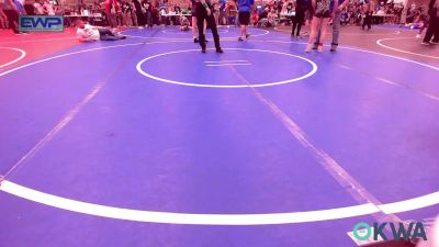 110-117 lbs Final - Charlee Jones, Vinita Kids Wrestling vs Jadyn Majors, Grove Takedown Club