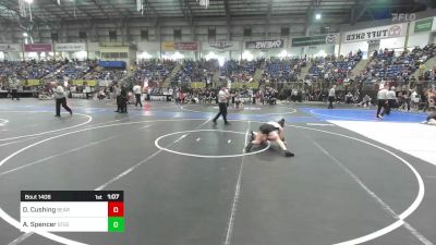 130 lbs Round Of 32 - Daisy Cushing, Bear Creek Jr. Wrestling vs Aurora Spencer, Steel City Reloaded