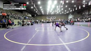 106 lbs Cons. Round 2 - Dominick Ferranto, Ft. Zumwalt North vs Reggenald Pope, Arkansas City