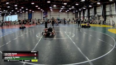 96 lbs Rd# 4- 2:00pm Friday Final Pool - Andrew Flores, Rough House vs Colter Frain, Iowa Black