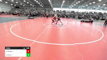 120 lbs Round Of 64 - Justin Porter, VA vs Jude Cruz, AE