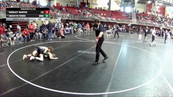 85 lbs Champ. Round 2 - Wesley Martin, 2TG vs Knoxyn Thies, Wisner Rec Wrestling Club