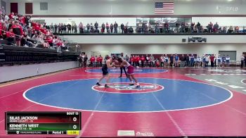 165 lbs Quarters & 1st Wb (16 Team) - KENNETH WEST, Commerce Hs vs Silas Jackson, Heard County