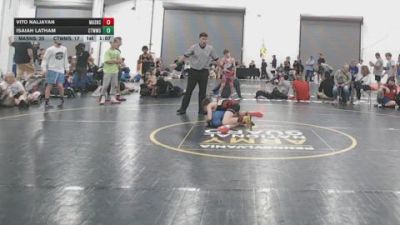 90 lbs Rr Rnd 1 - Vito Naljayan, Mat Assassins Red - BK8E vs Isaiah Latham, CTWHALE - BK8E
