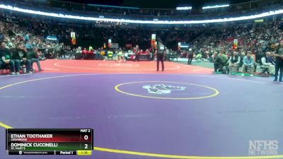 150-2A Semifinal - Dominick Cuccinelli, St. Mary`s vs Ethan Toothaker, Cedaredge