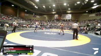 1A 144 lbs Quarterfinal - Hudson Parry, RICH vs Elijah Byrd, Escalante