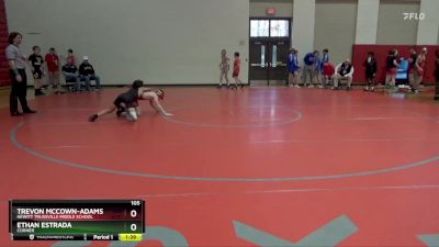 105 lbs Cons. Semi - Ethan Estrada, Corner vs Trevon Mccown-adams, Hewitt Trussville Middle School