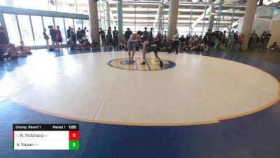 144 lbs Champ. Round 1 - Nathan Pritchard, Nevada Elite vs Arthur Sepan, Brawlers WC