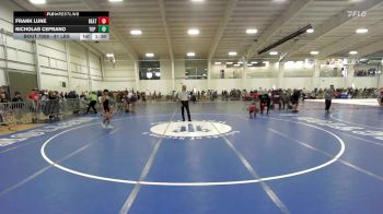 81 lbs Round Of 32 - Frank Lune, Beat The Streets New England vs Nicholas Ceprano, Top Flight Wrestling Academy