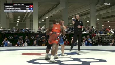 77 Finals Champ. Round 1 - Kamal Bey, Army (WCAP) vs Aliaksandr Kikiniou, NYAC