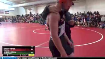 120 lbs Champ. Round 1 - Kaden Hixson, Moffat County vs Wyatt Meyer, Highland