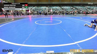90 lbs 5th Place - Hudson Proctor, Ravage vs Israel Gonzalez, RBYWC