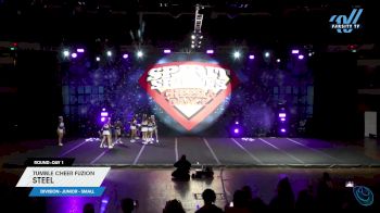 Tumble Cheer Fuzion - Steel [2024 L3 Junior - Small Day 1] 2024 Spirit Sports Kansas City Nationals