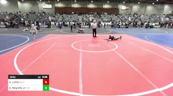 62 lbs Round Of 16 - Adam Lotito, MatTime vs Alejandro Negrete Jr, Live Oak Wrestling