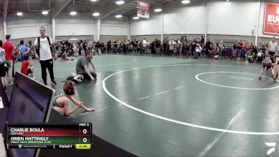 58 lbs Cons. Round 1 - Orien Mattingly, Great Neck Wrestling Club vs Charlie Boula, Red Lion