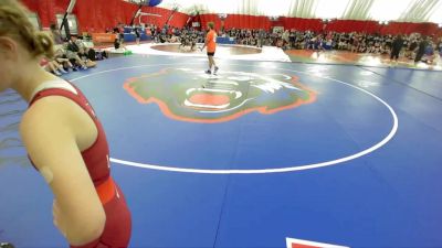 132 lbs Round 8 (10 Team) - Jocelyn Deerdrick, Illinois Top Dawg vs Merideth Robertson, Cambridge-Isanti