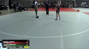 125 lbs Placement (4 Team) - Samuel Strack, Little Falls vs Julius Gonzalez, Paynesville