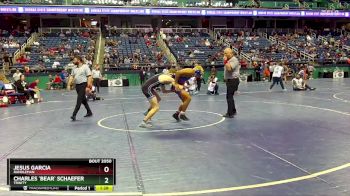 2A 144 lbs Champ. Round 1 - Charles `Bear` Schaefer, Trinity vs Jesus Garcia, Randleman