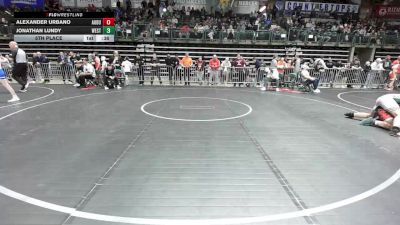 144 lbs 5th Place - Alexander Urbano, Audubon vs Jonathan Lundy, West Deptford