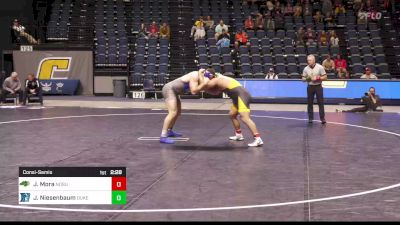 285 lbs Consolation - Juan Mora, ND State vs Jonah Niesenbaum, Duke