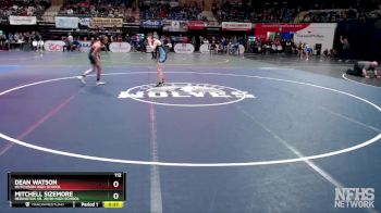 112 lbs Cons. Round 2 - Dean Watson, Hutchison High School vs Mitchell Sizemore, Redington Sr. Jr/Sr High School