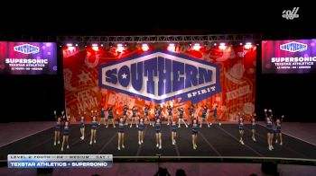 TexStar Athletics - SuperSonic [2026 L2 Youth - D2 - Medium Day 1] 2026 Southern Nationals by Cheer Power