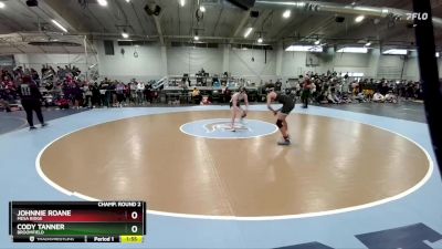 120 lbs Champ. Round 2 - Johnnie Roane, Mesa Ridge vs Cody Tanner, Broomfield