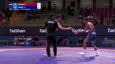 60 kg 1/8 Final - Stefan Gouws, South Africa vs Jordyn Raney, United States