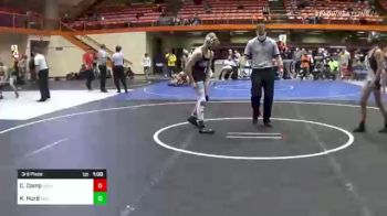 109 lbs 3rd Place - Caleb Camp, High Elevation Wrestling Club vs Kellan Hurd, Miller