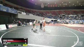 6A-220 lbs Champ. Round 1 - Earl Ingle, West Linn vs Devin Wardell, Sprague