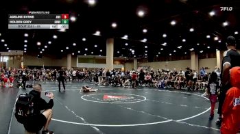 55 lbs Champ. Round 1 - Holden Grey, Grappling House Wrestling Club vs Adeline Byrne, Apex Wrestling Club