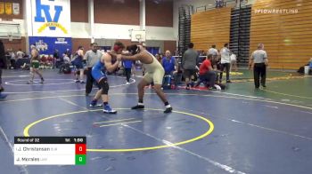 220 lbs Prelims - Jacob Christensen, Durham vs Jose (Isaiah) Morales, Lemoore