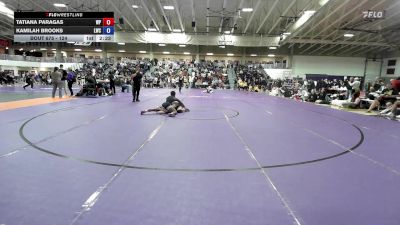 124 lbs Champ. Round 3 - Kamilah Brooks, Lindsey Wilson vs Tatiana Paragas, William Penn