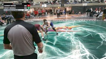 172 lbs Finals (8 Team) - Garrett Wittek, Anoka, MN vs Brody Sendele, Hononegah, IL