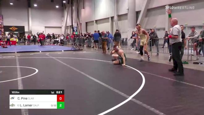 165 lbs C Of 16 #2 - Cameron Pine, Clarion vs Legend Lamer, Cal Poly