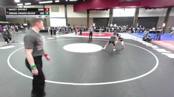 130 lbs 3rd Place Match - Ariana Criado-Silvar, Lubbock vs Macey Jeffrey, Canyon Randall