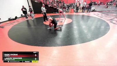 157 lbs Cons. Round 2 - Landon VanAcker, BELVIDERE (COOP) vs Radic Dvorak, HUNTLEY