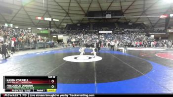 84 lbs Quarterfinal - Kasen Corriell, Tri-Town Bullyz Wrestling vs Frederick Osborn, Askeo International Mat Club