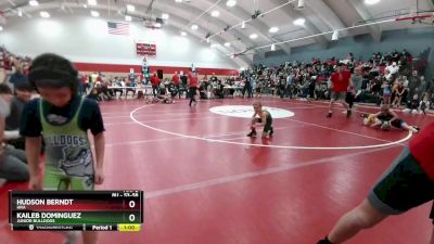 53-58 lbs Round 3 - Hudson Berndt, HRA vs Kaileb Dominguez, Junior Bulldogs