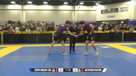 Ian Spencer Radford vs Joseph Michael Cox 2024 World IBJJF Jiu-Jitsu No-Gi Championship