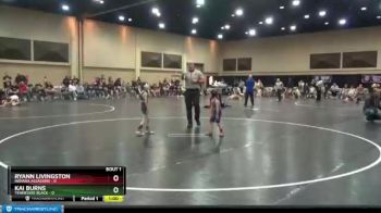 40 lbs Finals (2 Team) - Kai Burns, Tennessee Black vs Ryann Livingston, Indiana Assassins
