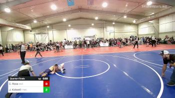 70 lbs Quarterfinal - Casin Ross, Warner Eagles Youth Wrestling vs Jonathan Kidwell, Team Tulsa Wrestling Club