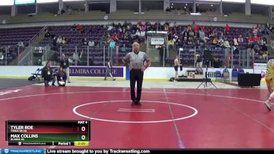 132 lbs Semifinal - Max Collins, Elmira HS vs Tyler Roe, Tioga Sr HS