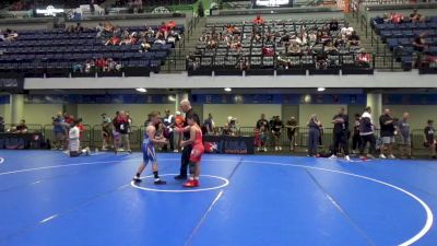 93 lbs Cons. Sub-semis - Ezekiel Bonar, MWC Wrestling Academy vs Lorenzo Perez, Spring Hills Wrestling